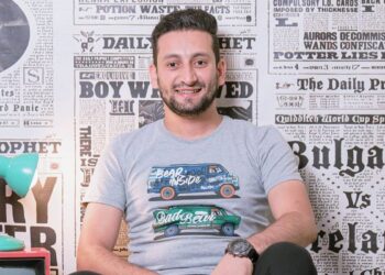 البلوجر والإعلامى أحمد علي أفندى   يستعد لبرنامج « الاسطورة »