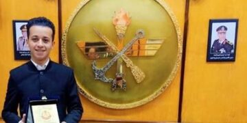 محمد نبيل سالم يعرب عن شكره للسفير المصري في السودان